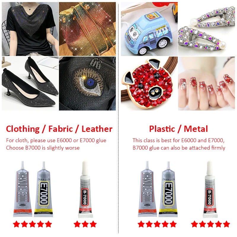 Multi-Function Glues Paste Adhesive E7000 Repair Frame leather Display DIY  Glue Mobile Phone Screen Electronic Component