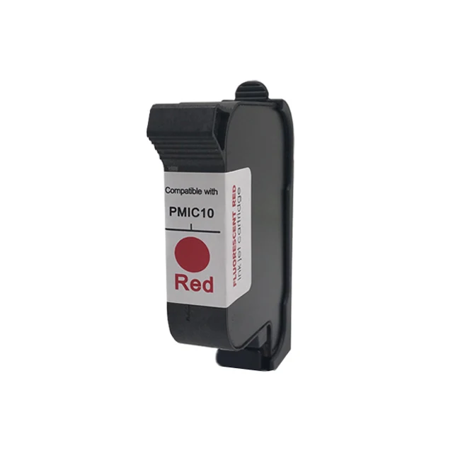 FP PostBase Mini PMIC 10 Standard Capacity 10ml Compatible Mailing Machine Red Fluorescent Ink Cartridge