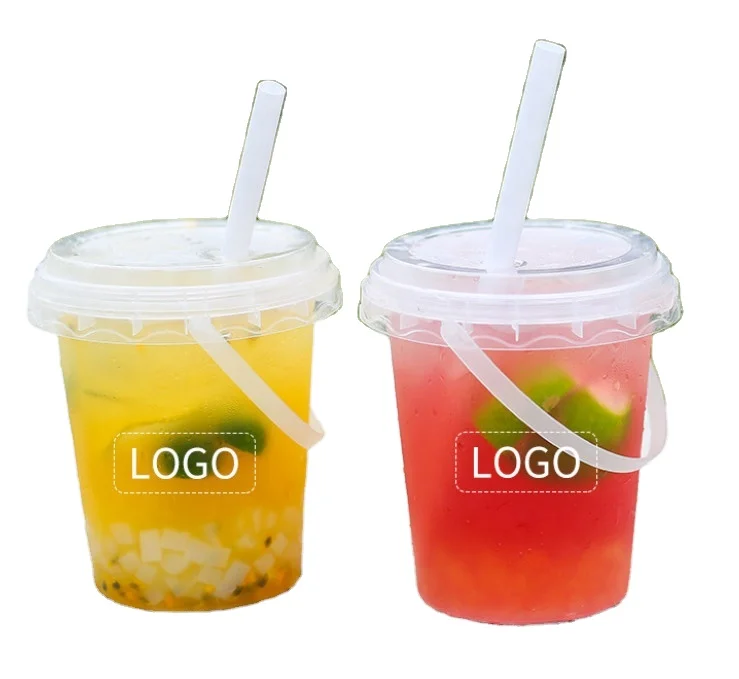 200Pcs Drink Pouches Clear Juice Bags Smoothie Fruit Drinking