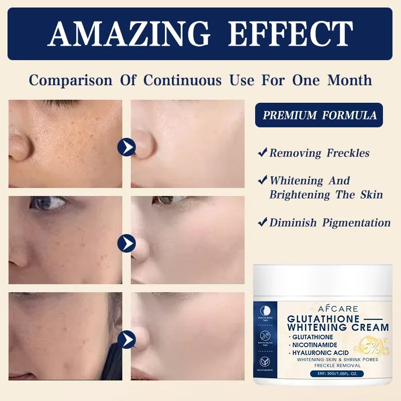 afcare glutathione whitening cream 345 Relief Cream 3 Piece Set main image 0