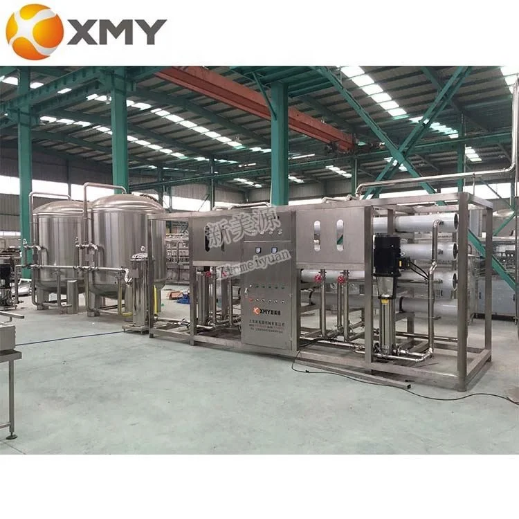 Processing Reverse Osmosis Plant Water Storage RO Water Treatment System Purification Pure Machine