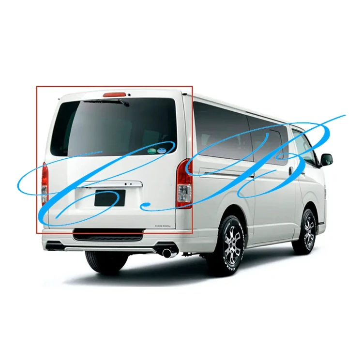 High Quality Rear Back Door for HIACE KDH200 2005-2018 Rear Back
