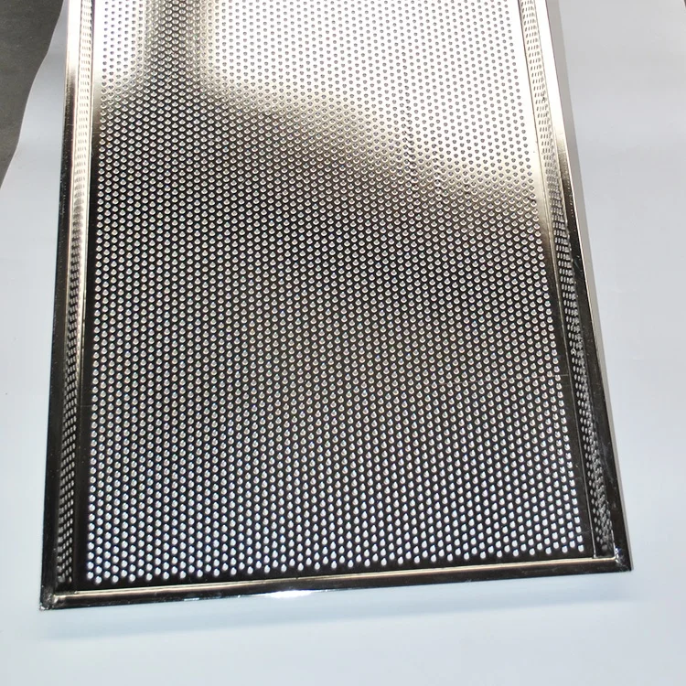 304 Stainless Steel Drying Tray With Holes Medicinal Food Drying Tray
