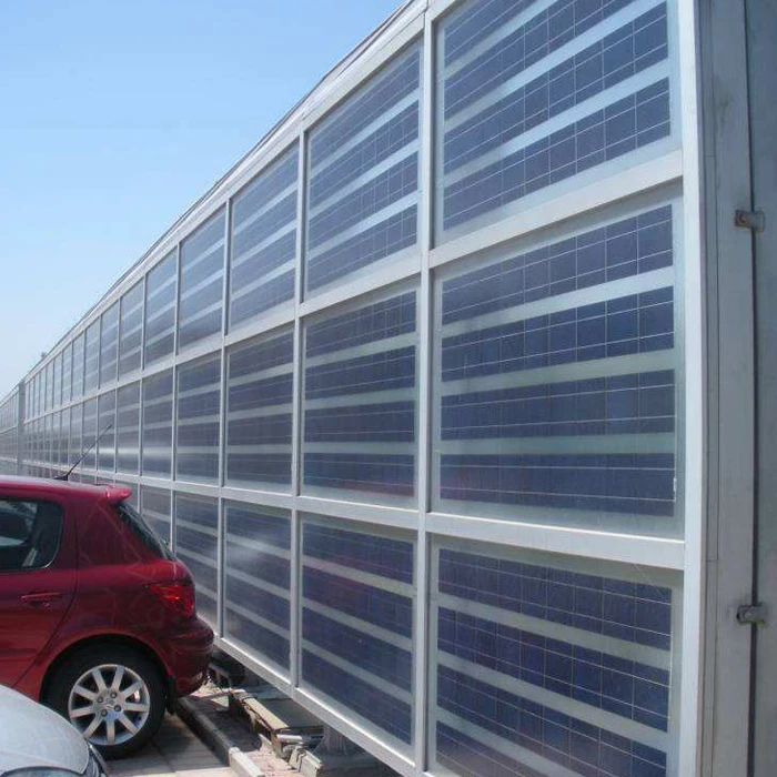 product sound absorptive solar highway noise barrier765-2