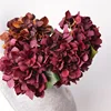 Hand-feel moisturizing marine hydrangea with teeth-black red