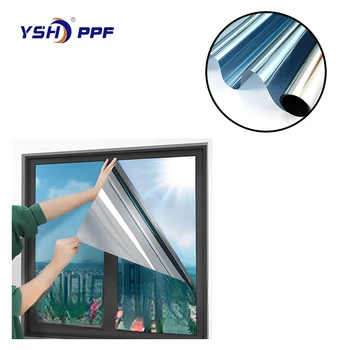 Popular PET Nano Ceramic 1.52x30m Self adhesive solar tinting for automotive anti uv glass building window film