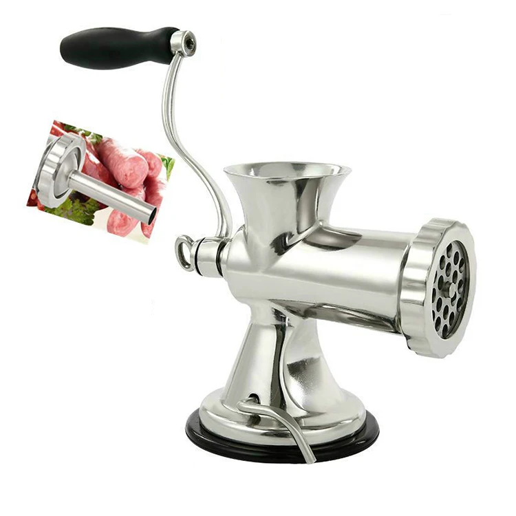 Small Manual Sausage Enema Mincer Meat Grinder Keema Meat and Bone Grinder Manual Meat Grinder