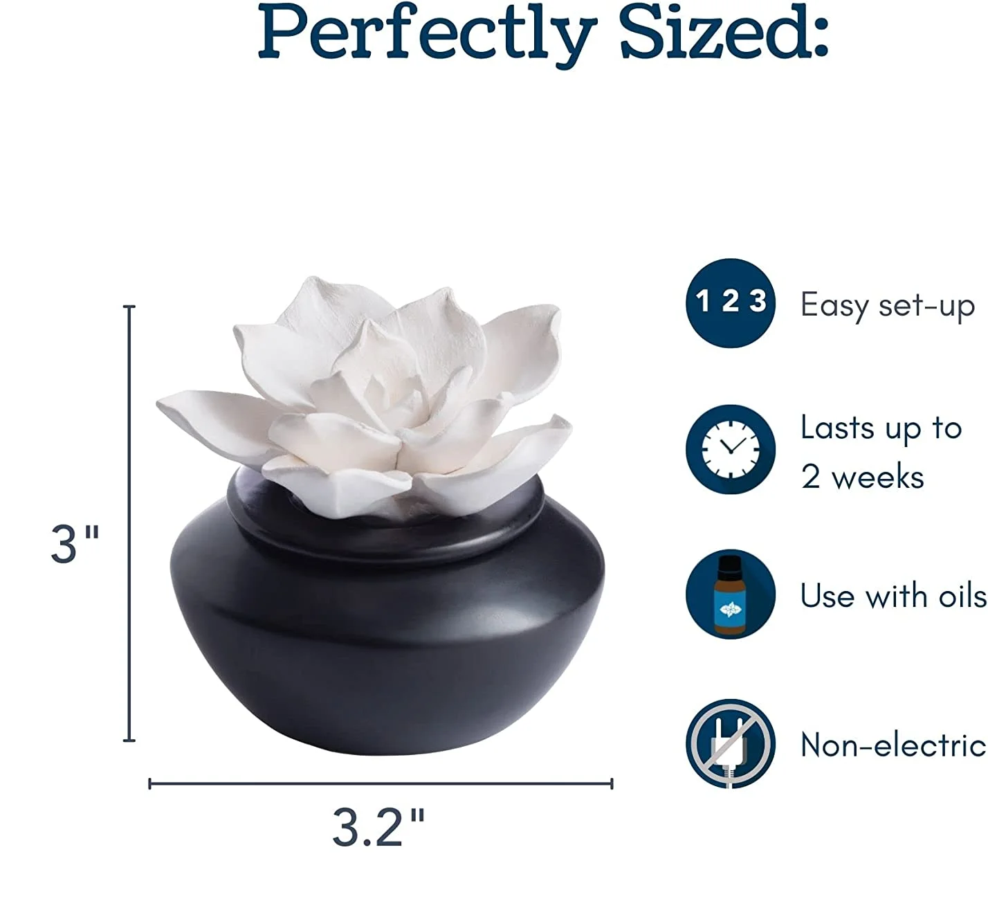 Porcelain Flower Reed Diffuser Porcelainflowerdiffuser Diffuser With