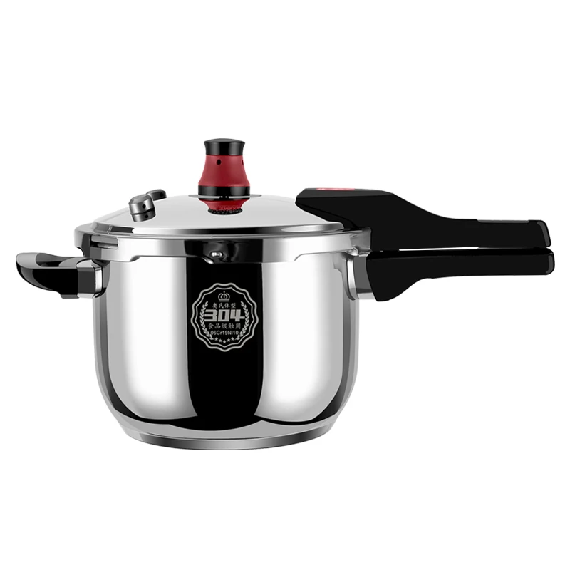KENGQ 304 Stainless Pressure Cooker - 10 Quart Capacity