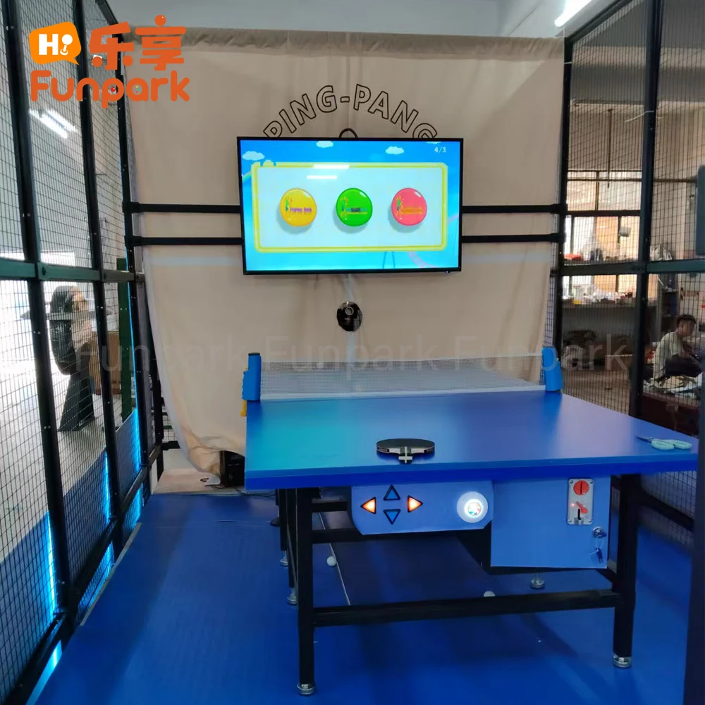 Funpark High Quality Sports Arcade Table Tennis Expert Product Game Machine Coin Operated Games manufacture