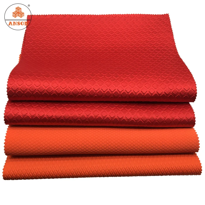 
 3 мм тисненый неопреновый пенопласт ламинат флуоресцентная полиэфирная ткань для сумок  