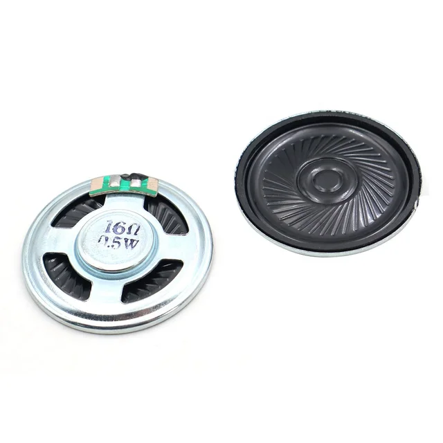 High Quality Audio Speaker 40MM 16Ohm 0.5W Mylar Speaker 16 Ohm 0.5 Watt Ultra-thin Loudspeaker For Medical Equipment Audio