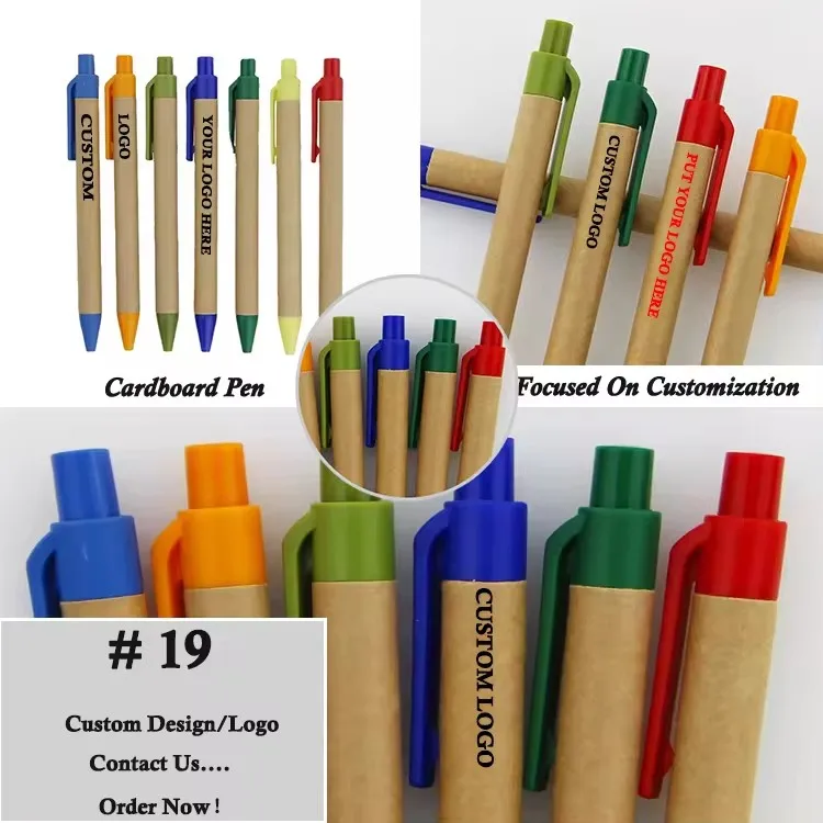 Custom Plastic Metal Custom Ballpoint Pen