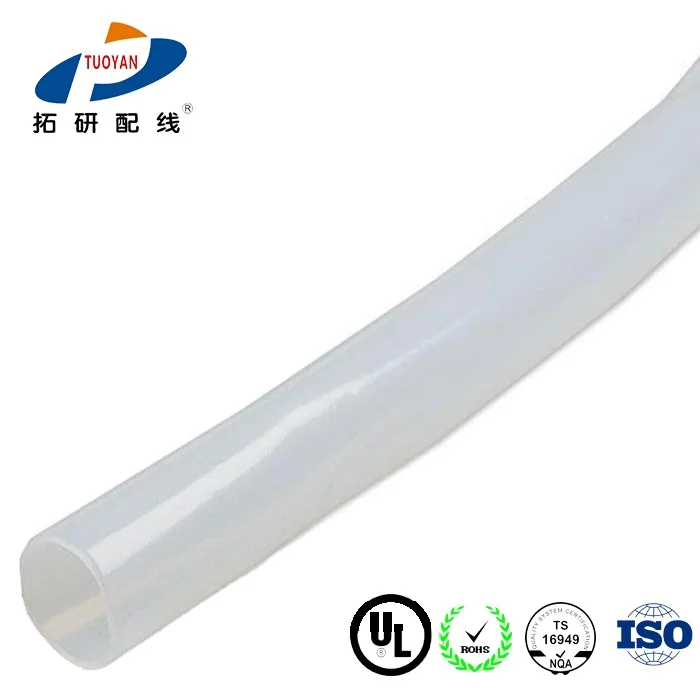 high temperature 260C high pressure Mechanical electronic automotive  PTFE heat shrink tube manufacture