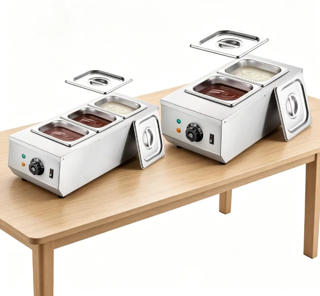 TEBAK Commercial Chocolate Melting Furnace Constant Temperature Professional Liquid Chocolate Making Machine New Arrival