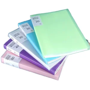 Custom Stationery A4 Resource Book 30 Package Folder Transparent Document Book Examination Folder School Supply Stationery Set