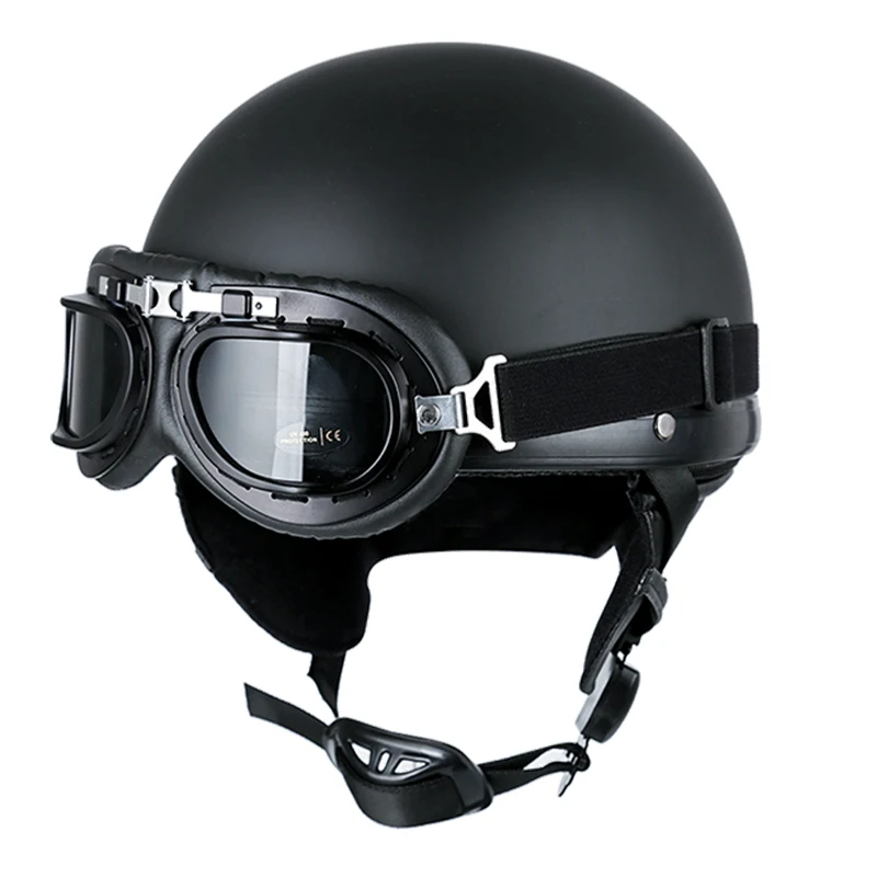 Classic Half Helmet, Black