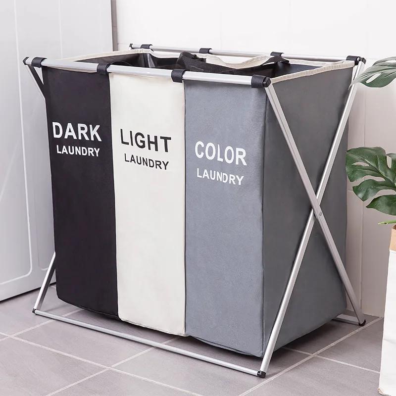 Foldable Laundry Basket Organizer For Dirty Clothes Large Capacity