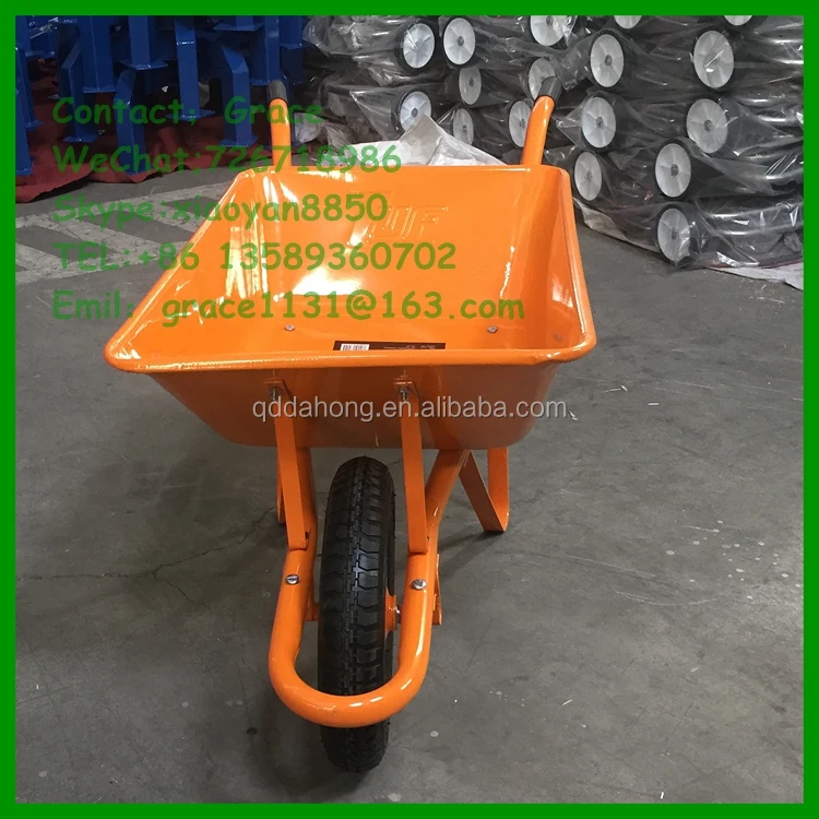 Chinese Cheap Wheelbarrow For Kenya Philippines Motorized Steel