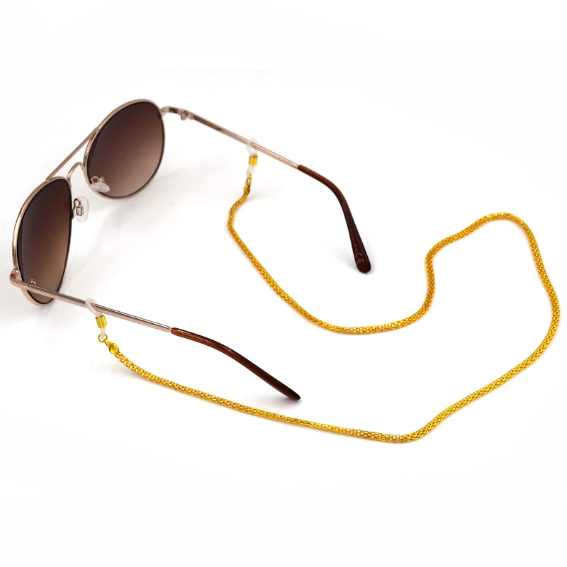 Wholesale Gold Glasses Chain Necklace Sunglasses Straps Lanyard Face
