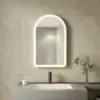 DP343-X Arched LED Bathroom Mirror