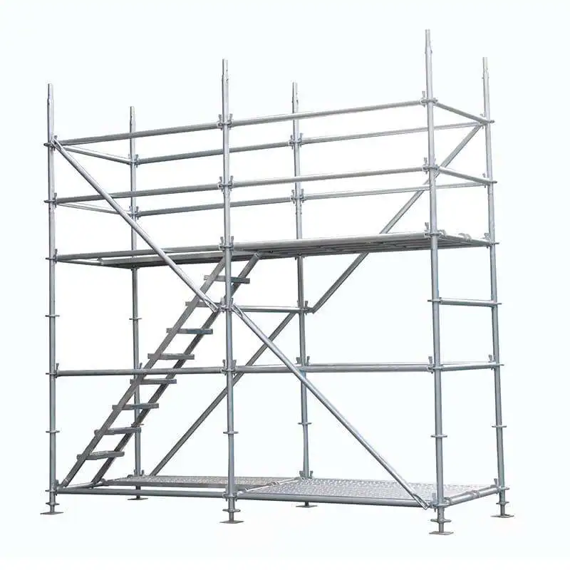 OEM Construction Ring Lock Bricklayers Scaffold Galvanized Layher Ringlock Scaffolding for Construction