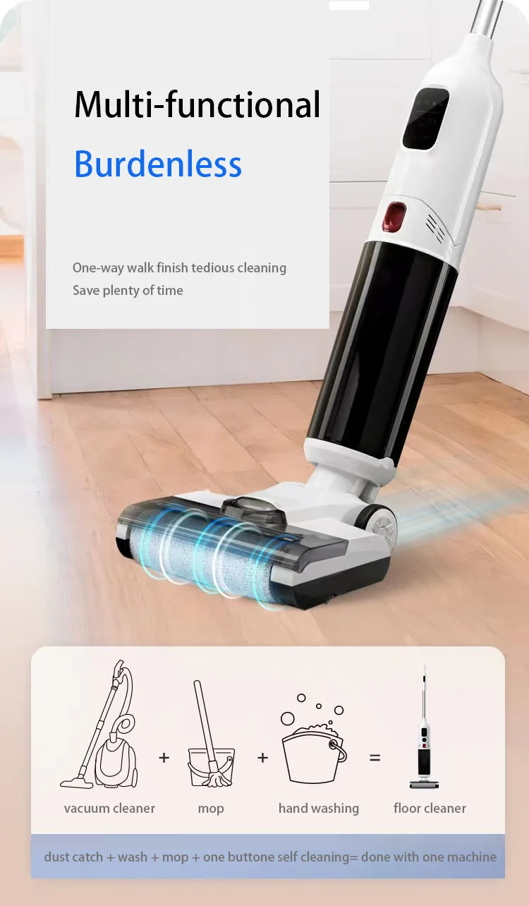 Hot Selling Cordless Handheld And Wet Dry Vacuum Cleaner With Self