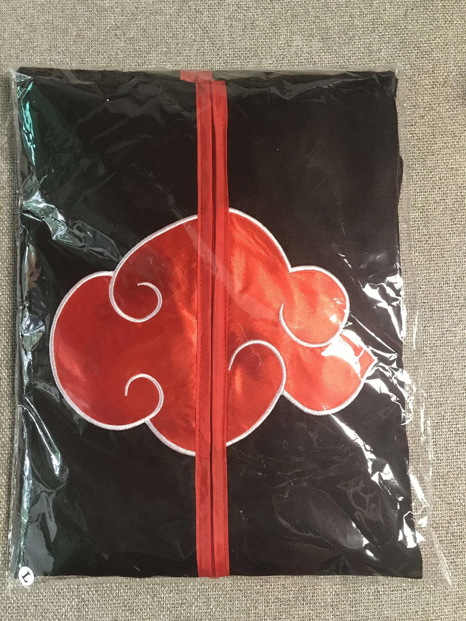 Japanese Anime Manga Clothes Akatsuki Cloak Cosplay Costume Red Cloud