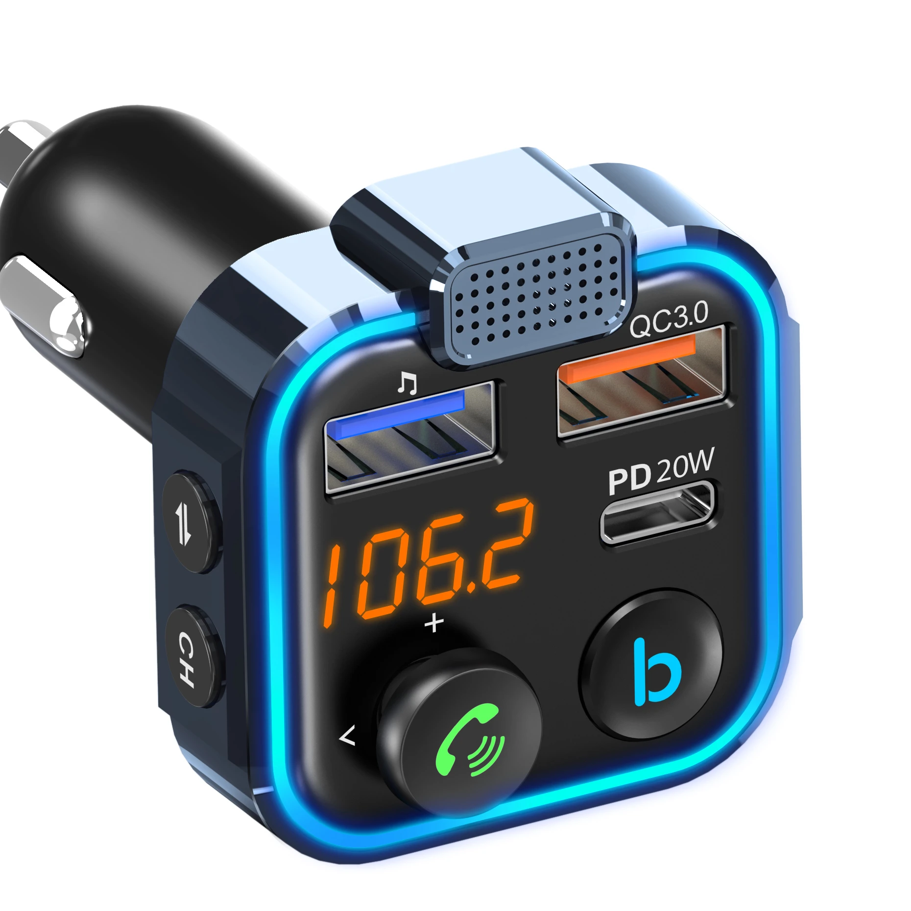 smallest bluetooth fm transmitter