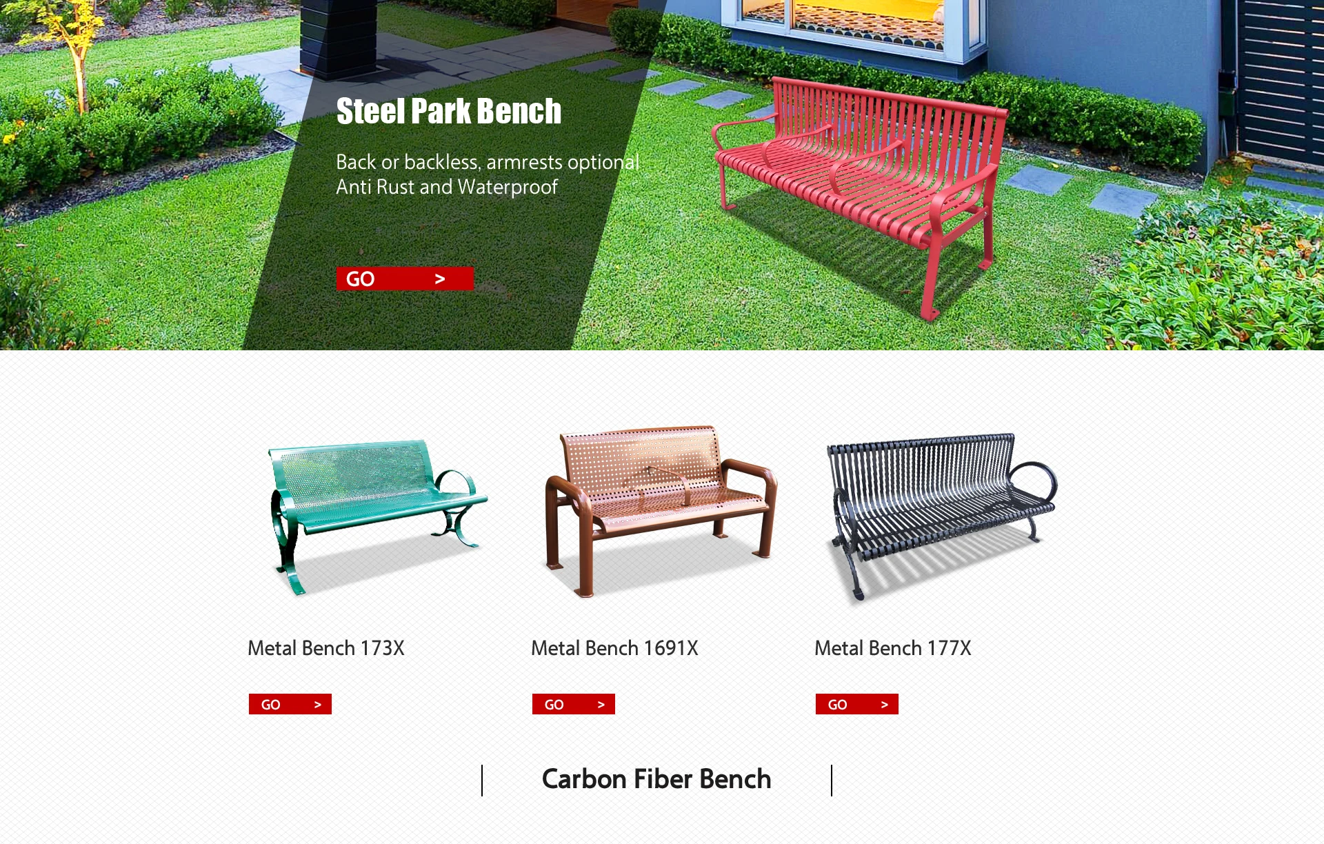 Plastic Wood Slats Cast Aluminum Legs Outdoor Bench For Park - Buy ...