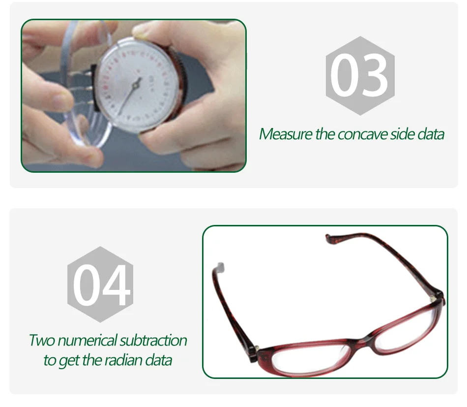 Ophthalmic Pachymeter Optometry Equipment Lenses A12 Digital Redian Thickness Apparatus
