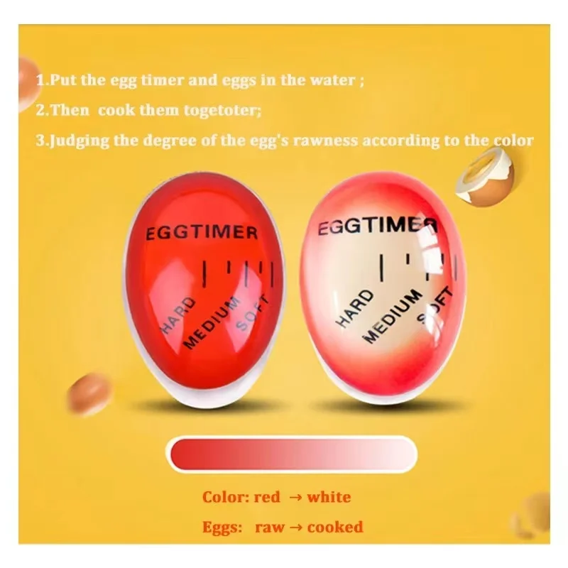 Egg Timer - Perfect for Cooking Yummy Soft & Hard Boiled Eggs