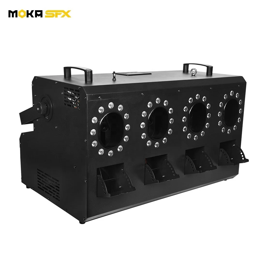 MK-B12 Moka Bubble Fog 1400w 4 Head RGBW 4in1 LED Color DMX