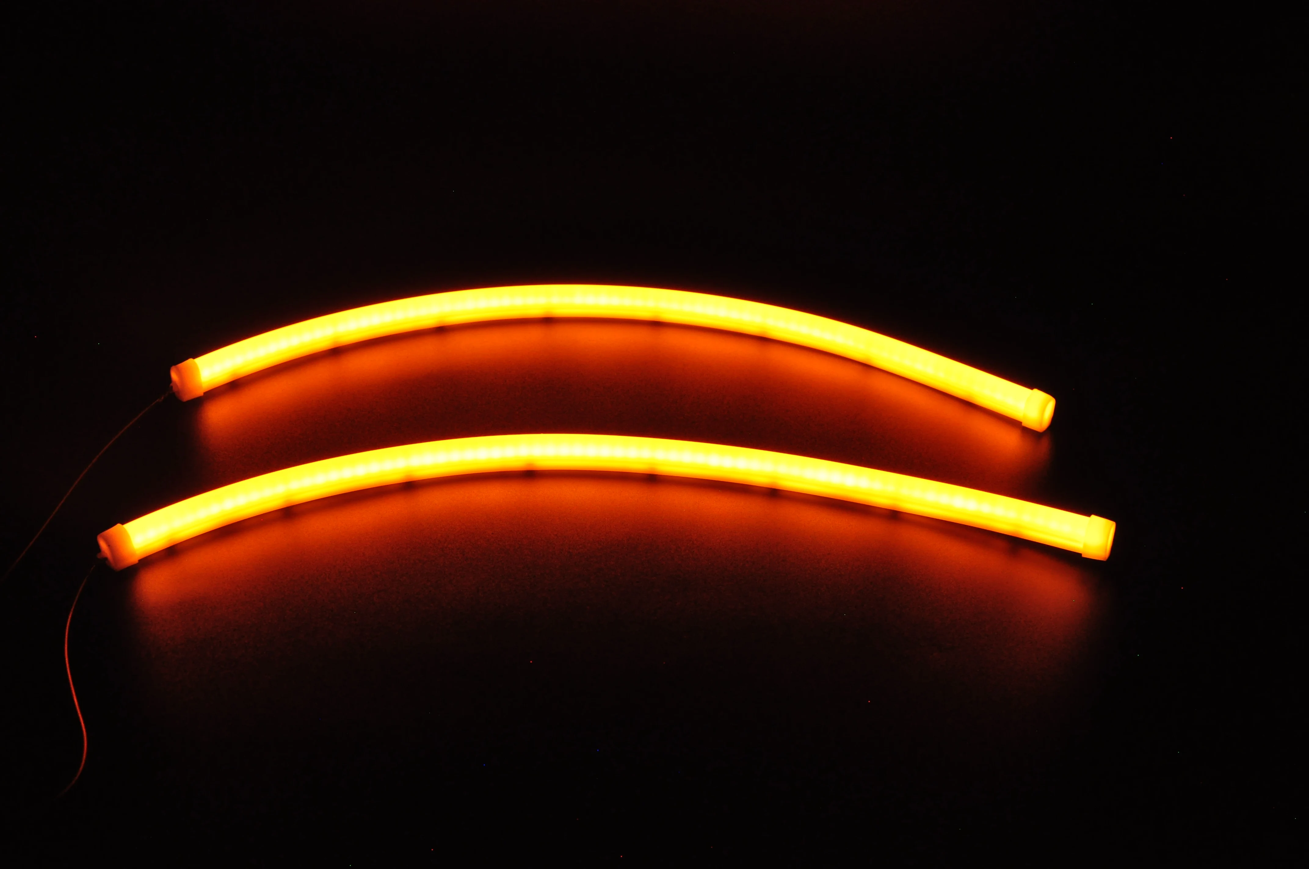 Sequential Amber DRL Led Strip Light Mini Tube Switchback Turn signal