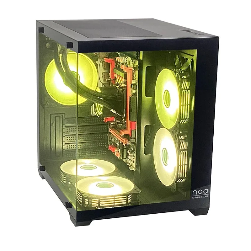 PCOOLING Open Case Comput Mini Pc Computer Accessories Games Desktop Super Pc MATX Compu aperçu 4