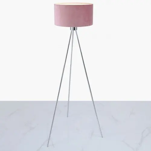 wholesale wrought Iron art modern Nordic home decoration lights lamp shade tripod LED floor lamp standing lamp living room use