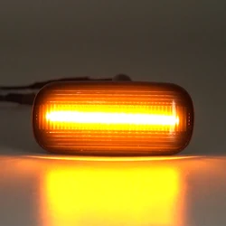 Автомобильные динамические последовательные светодиодные боковые ретрансляторы 12 В, индикаторы, поворотники, указатели поворота, световая лампа для Audi A3 A4 B6 B7 A6 C6