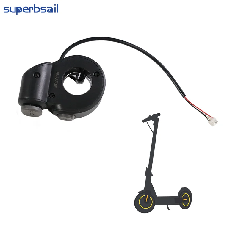 Ridefixing Orihinal na Handlebar Switch Horn Turn Signal On/Off Button Light Switch para sa Ninebot Max G2 Scooter Parts Accessories