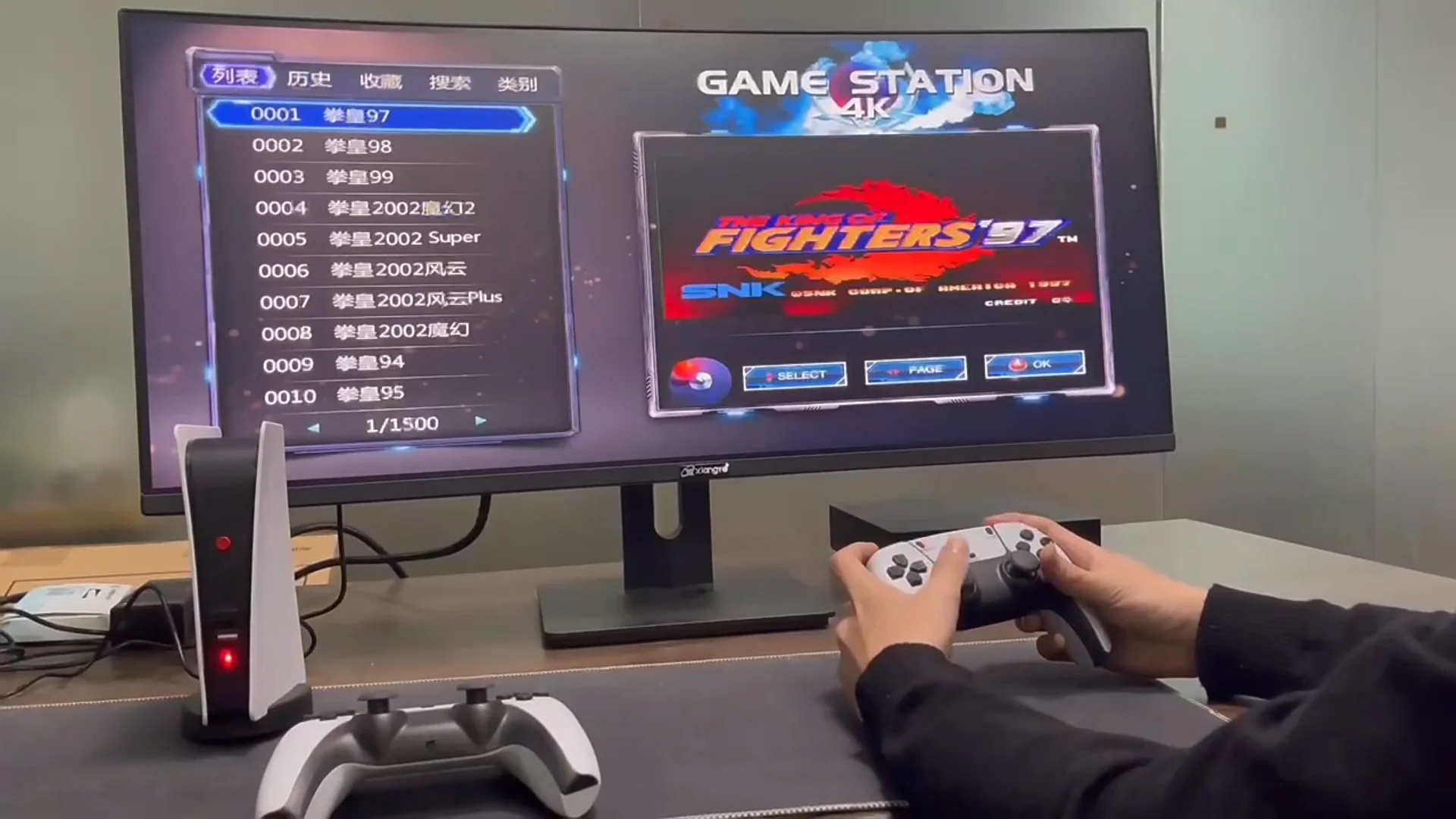 M5 Game Box Retro Console Two Joystick 10000 Games Retro Classic M5