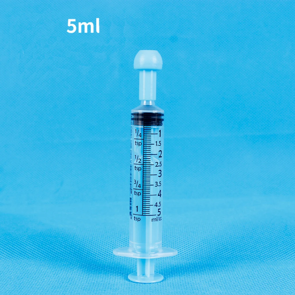 Wholesale Disposable 5ml and 10ml Plastic Syringe Veterinary Consumables for Animal Feeder Drug Liquid Food Syringe Feeding