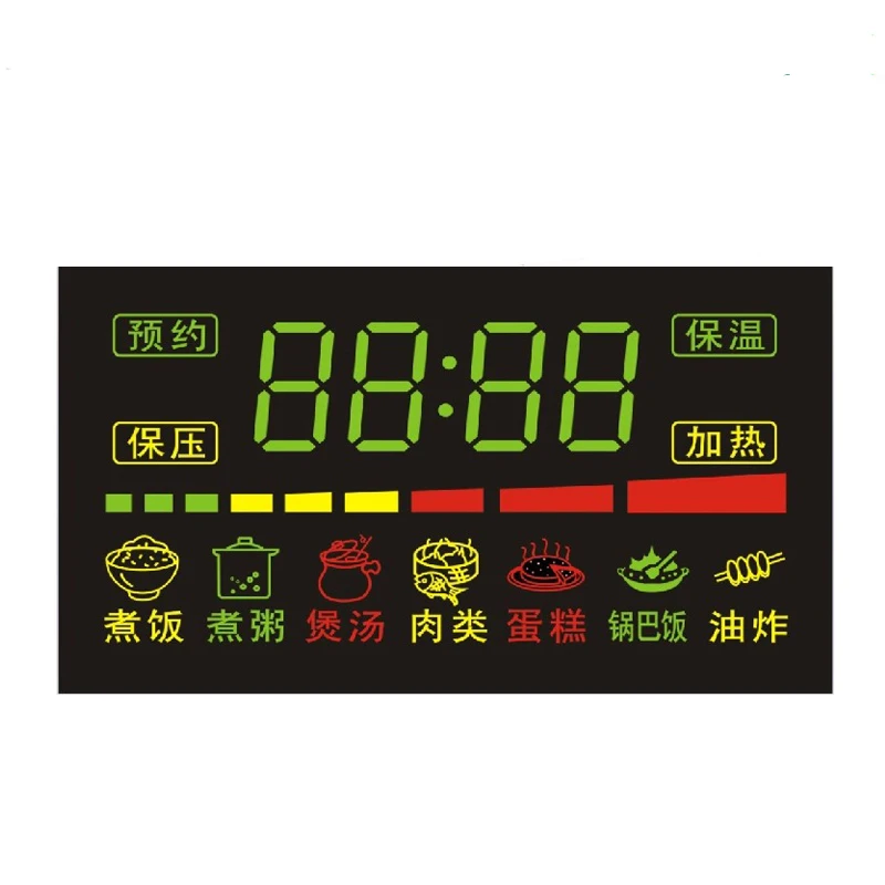 Custom 7 Segment Led Display Customized Seven Segment Led Home Appliance Display Module