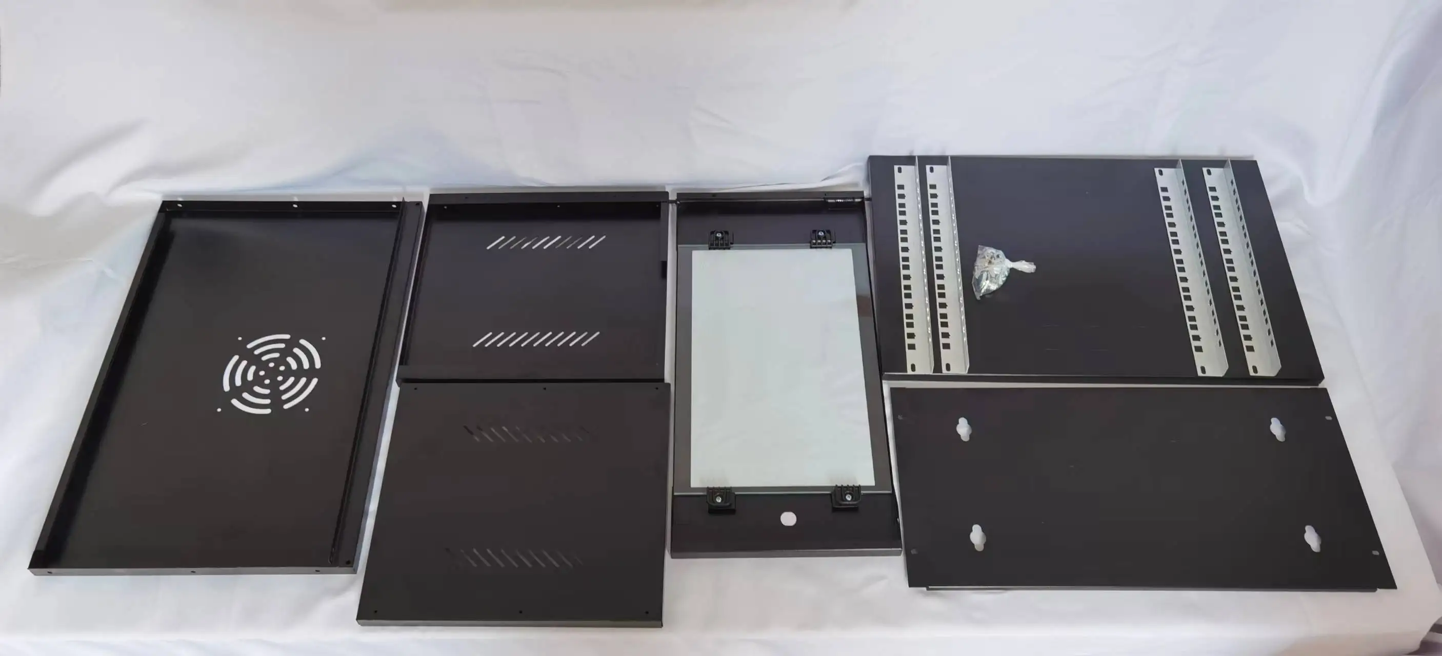 6U Server Rack Cabinet with Tempered Glass Door - OEM