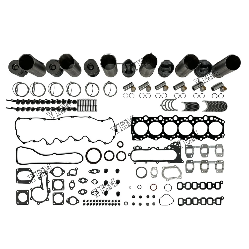 1HD Overhaul Rebuild Kit With Gaket Kit Piston Valve for Toyota Engine