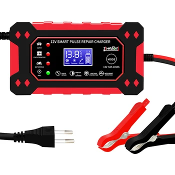 Jinnuoyi Universal 12v 6a Pulse Repair Lead Acid Batteries Maintainer ...