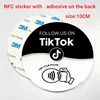 Adhesivo de mesa NFC-TIK TOK