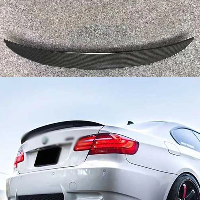 Carbon Fiber Rear Spoiler Wing For BMW 328I E90 E92 E93 M3 320 Mtech