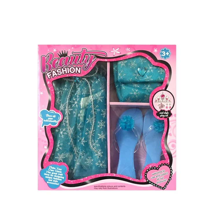 Изготовленный на заказ для девочек ролевые игры игровой набор красоты комплект с платьем; Обучающая игрушка