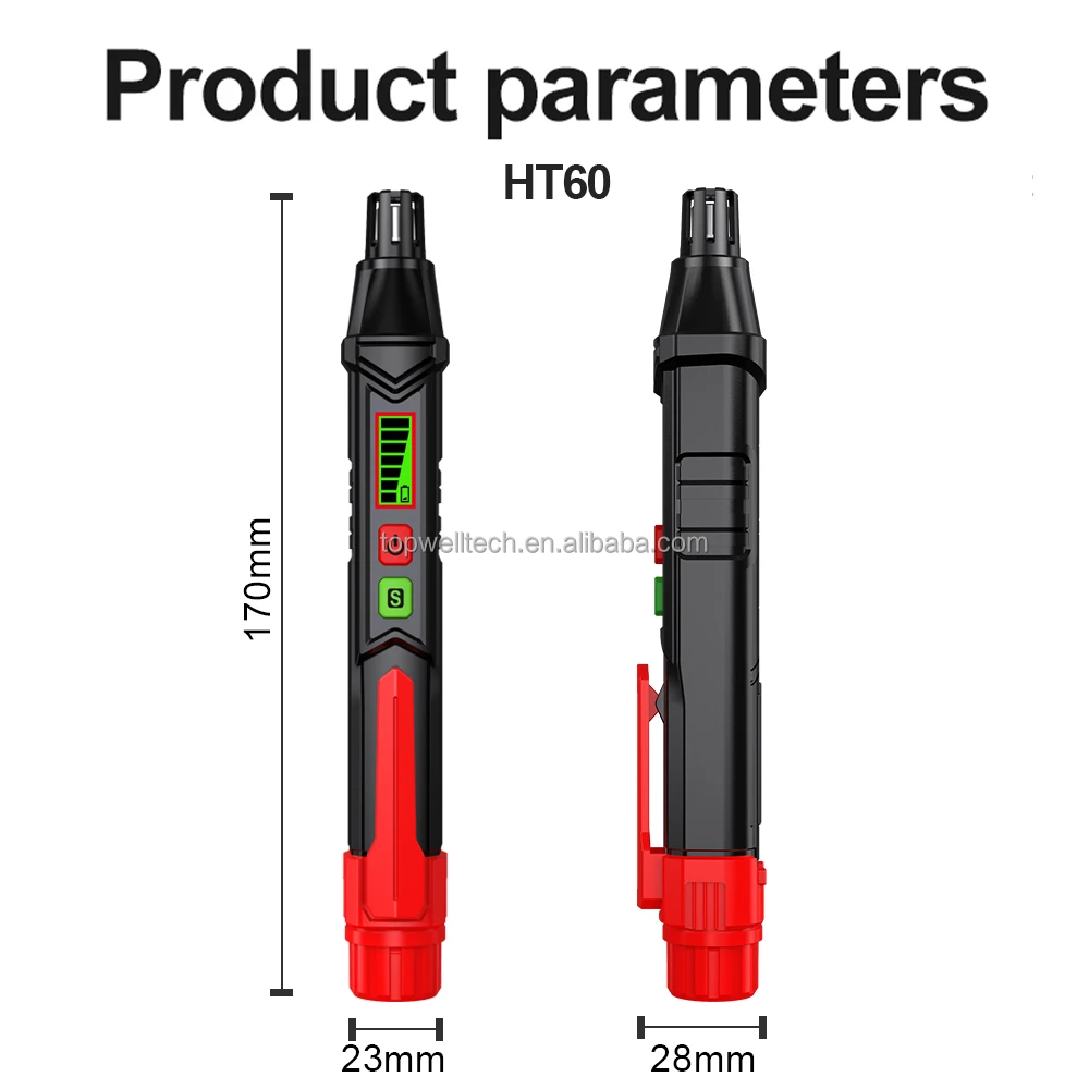 thumbnail image 2 of Portable Gas Analyzer HT601A Household Gas Leak Detector 2 of 9