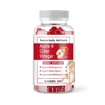 Manufacturer-Sourced Bear Soft Vitamins for Adults  Apple Cider Vinegar Gummies Cross-Border Defecation Powder Dosage