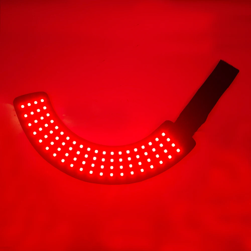 OEM ODM Medical led light therapy belt red near infrared flexible red light therapy horseshoe manufacture